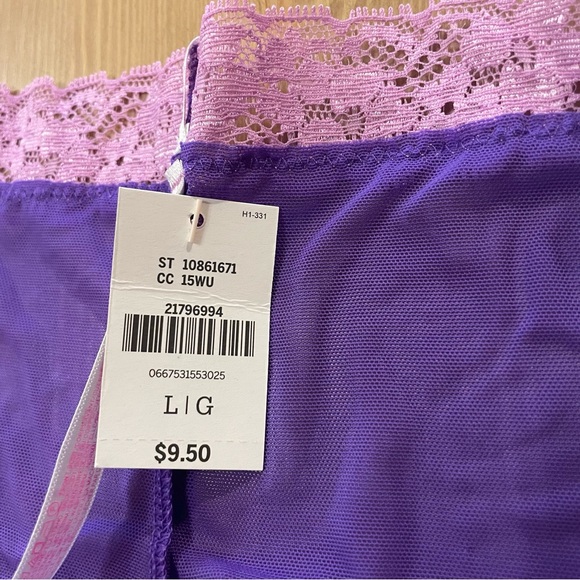 NWT Victoria’s Secret PINK Lace Cheeky Set L - Picture 10 of 10